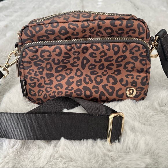 Medium Pepito Leopard Print Crossbody Bag